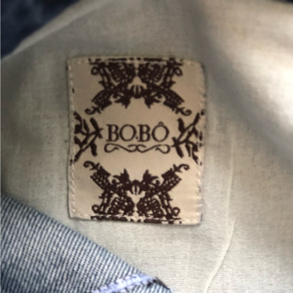 BOBÔ Brazilian brand denim skirt with tiger and flowers embroidered jeans - Picture 9 of 10